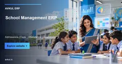 AVKUL ERP website preview