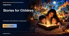 VegaStories website preview